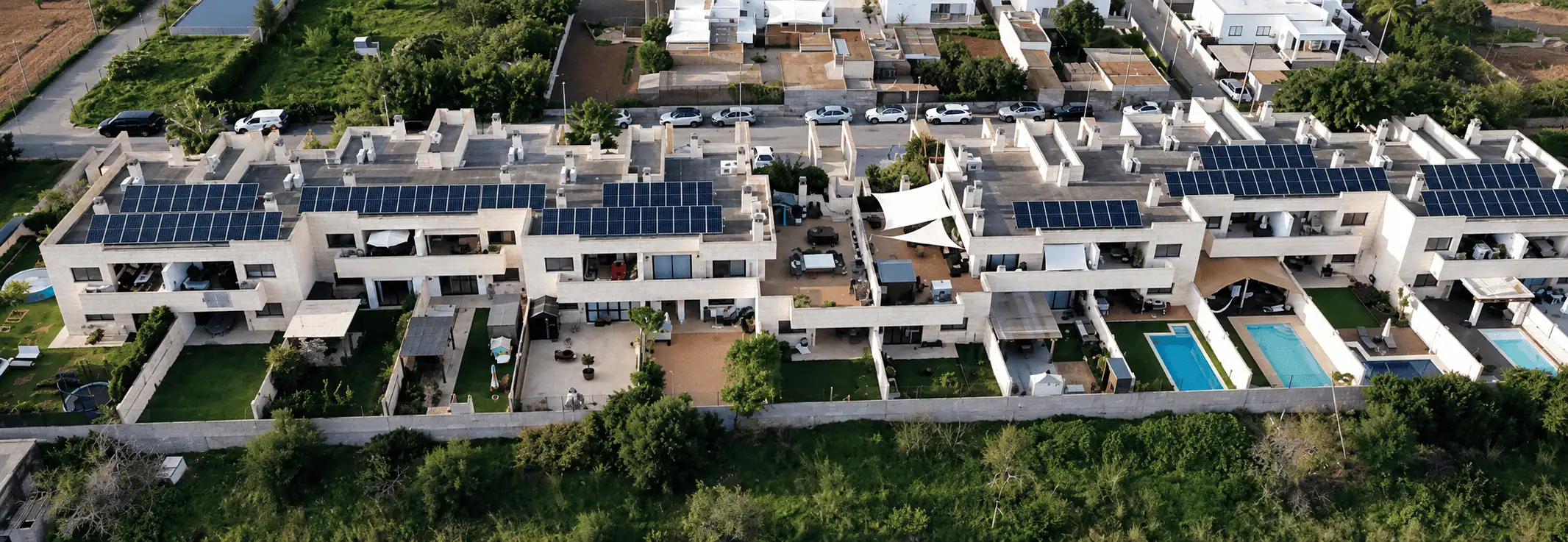 Paneles solares edificios